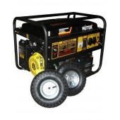 Генератор Huter DY6500LX бензиновый с колесами